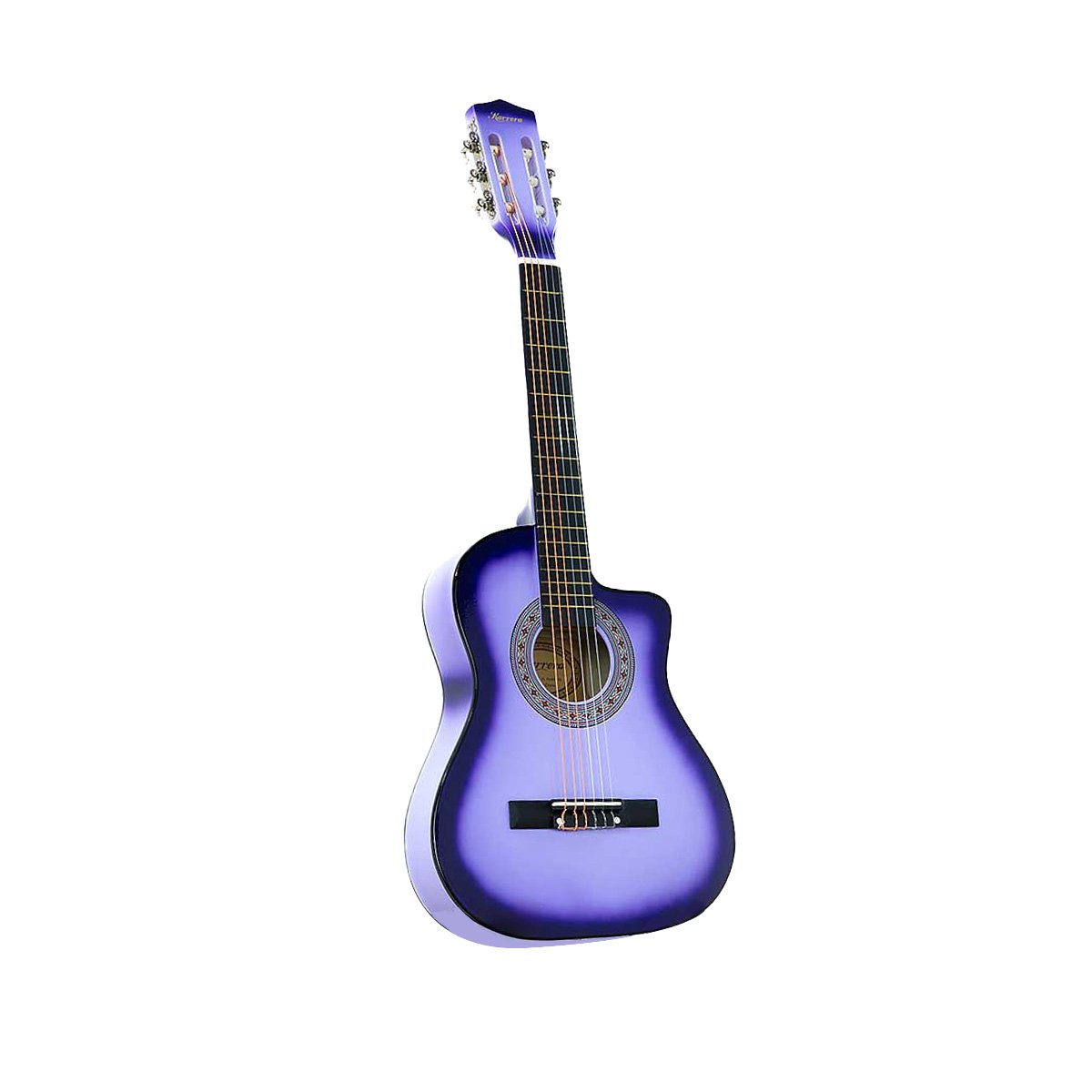 Karrera Children's Acoustic Guitar | Purple | Kids Beginner Music Instrument