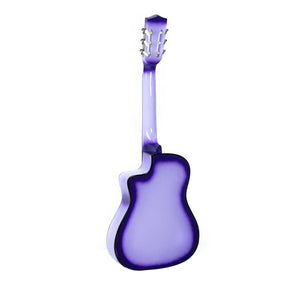 Karrera Children's Acoustic Guitar | Purple | Kids Beginner Music Instrument