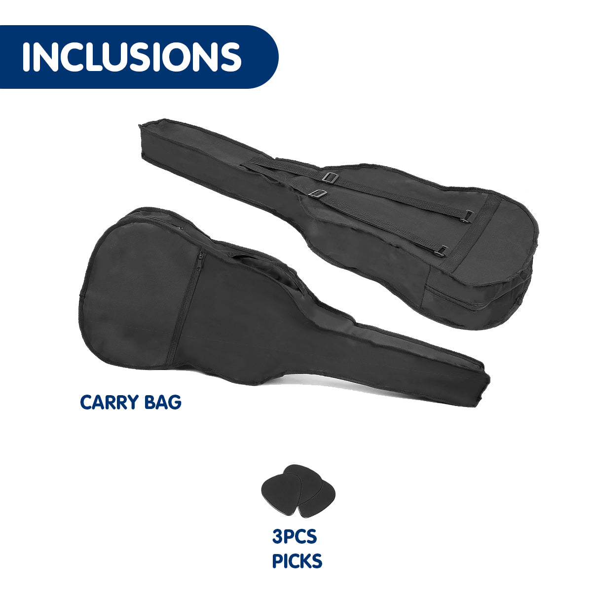 Karrera Children's Acoustic Guitar | Sunburst | 6-String Entry-Level Instrument