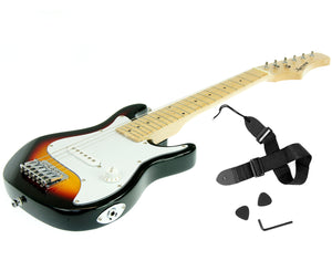 Karrera Children's Electric Guitar | Sunburst | Classic Design for Kids