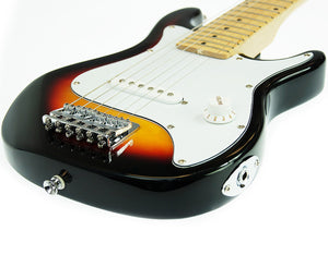 Karrera Children's Electric Guitar | Sunburst | Classic Design for Kids