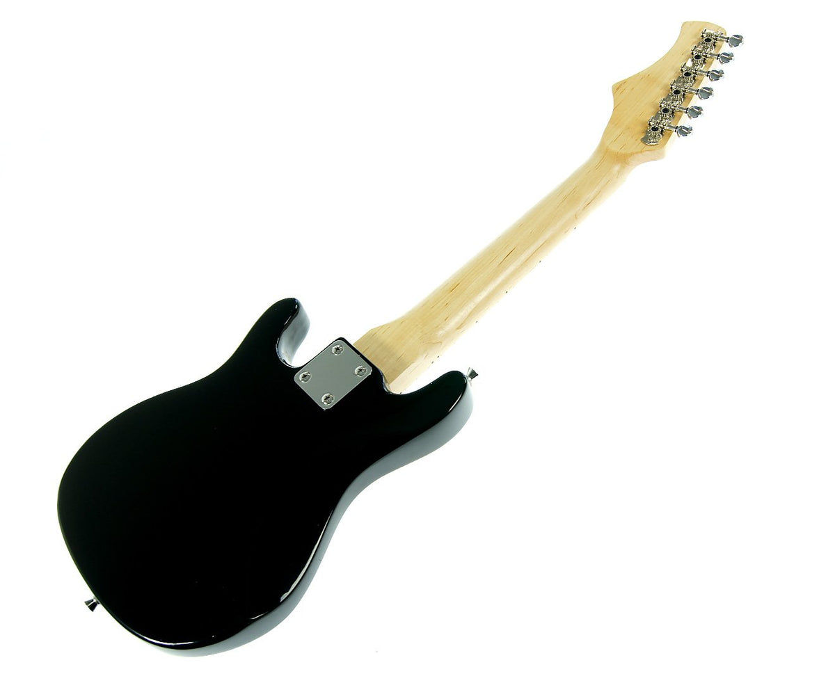 Karrera Children's Electric Guitar | Black | Beginner-Friendly Rock Guitar
