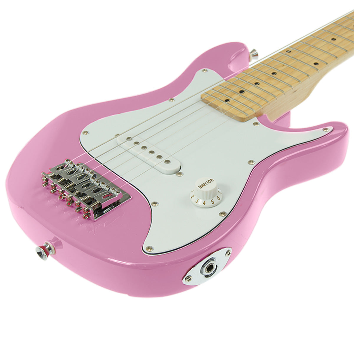 Karrera Children's Electric Guitar | Pink | Fun Beginner Guitar