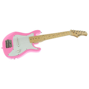 Karrera Children's Electric Guitar | Pink | Fun Beginner Guitar