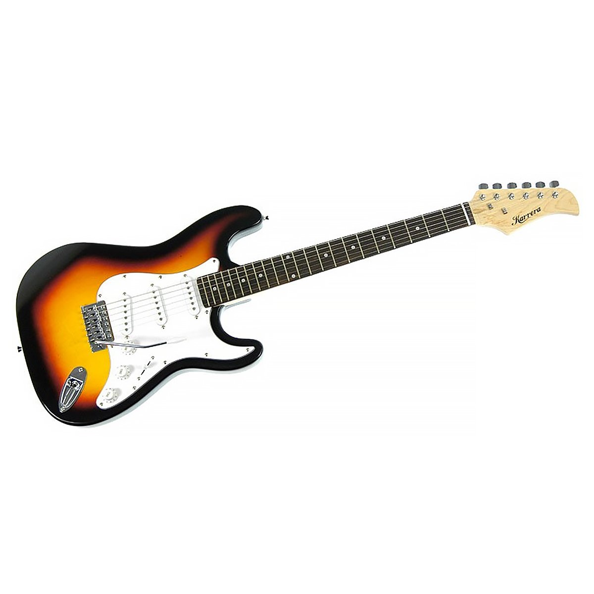 Karrera 39in Electric Guitar | Sunburst | Vintage-Style Music Instrument