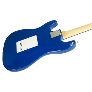 Karrera 39in Electric Guitar | Blue | Rock Music Beginner Instrument
