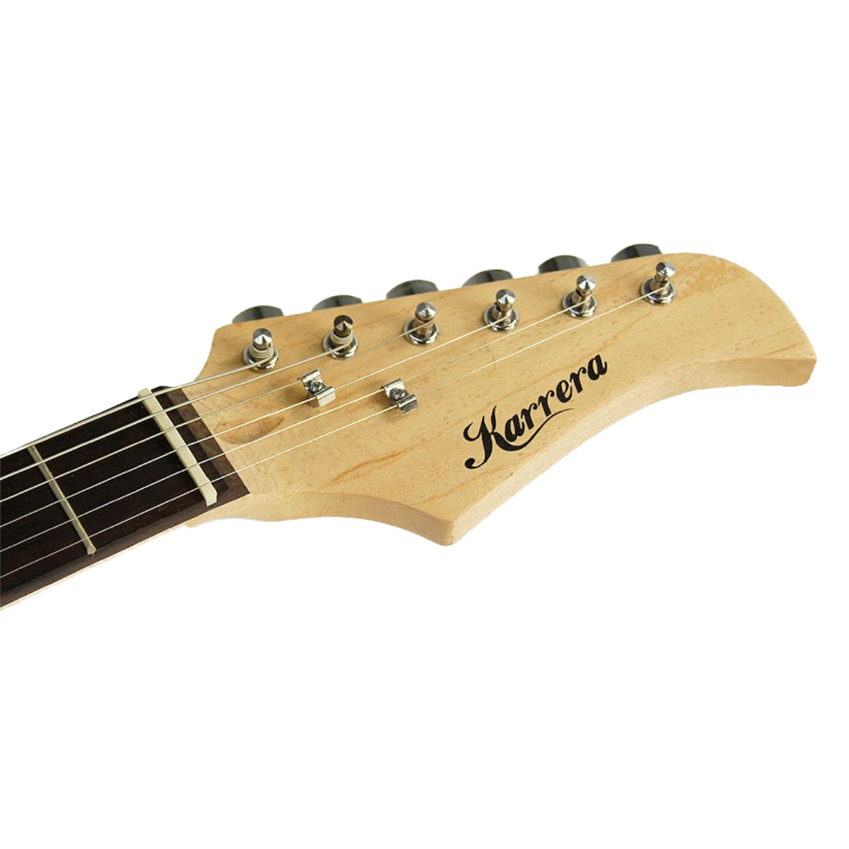 Karrera 39in Electric Guitar | Blue | Rock Music Beginner Instrument