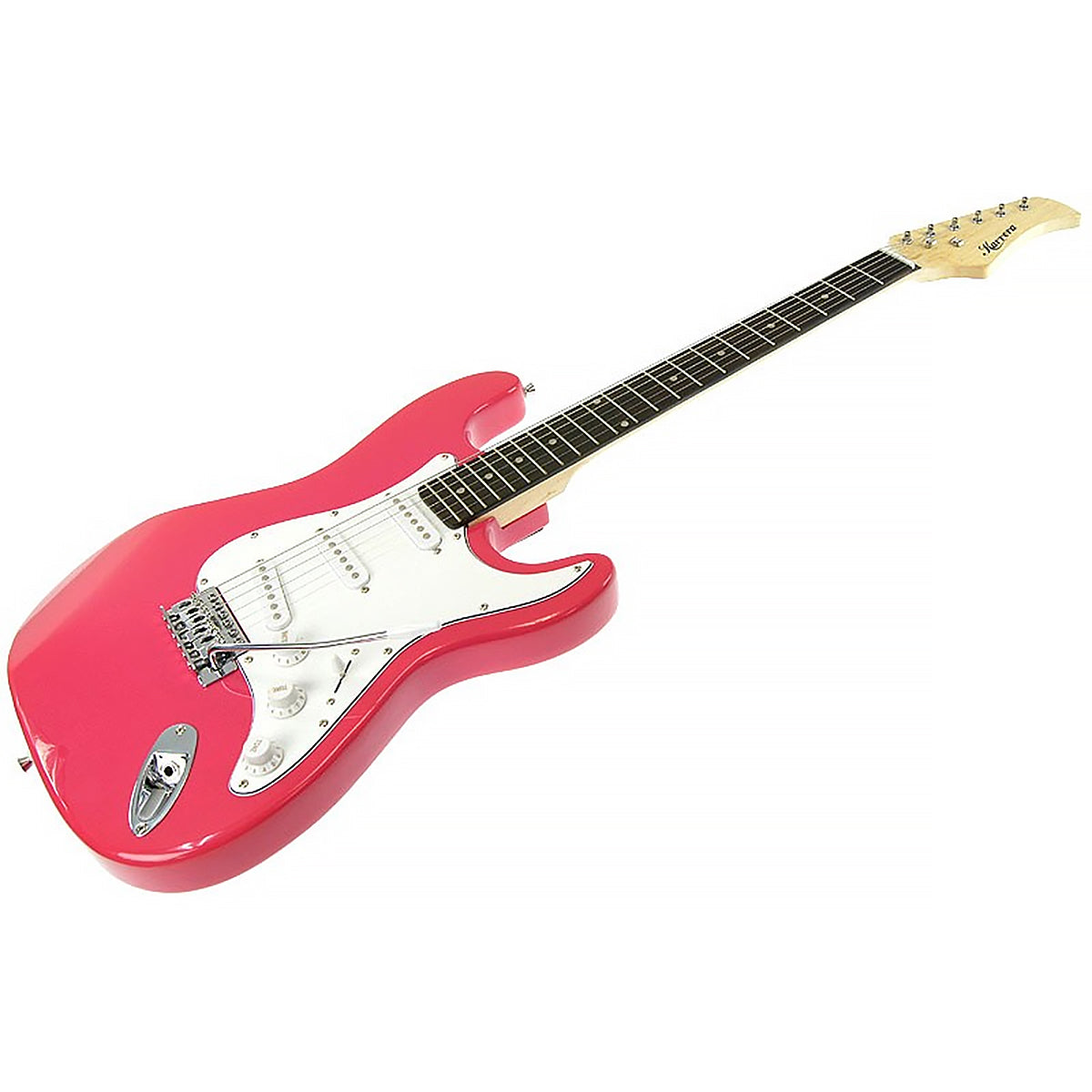 Karrera 39in Electric Guitar | Pink | Entry-Level Electric Guitar