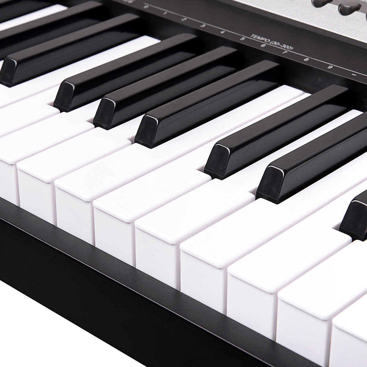Karrera 88-Key Electronic Keyboard Piano with Stand | Black | Full-Size Digital Piano