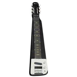 Karrera 29in 6-String Lap Steel Hawaiian Guitar | Black | Professional Slide Guitar