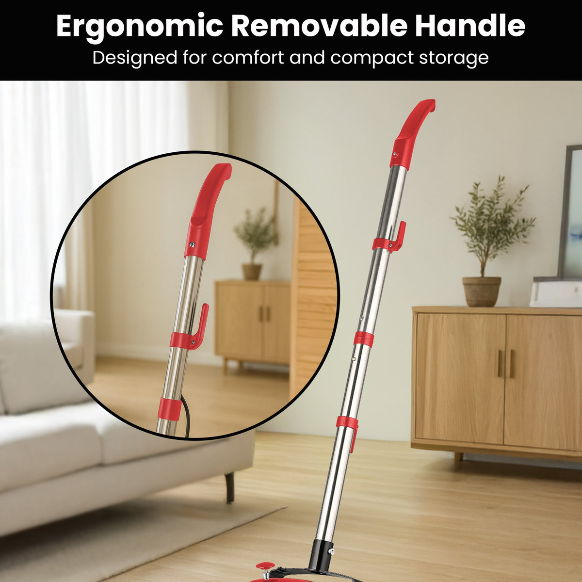 Klika Electric Floor Polisher | Timber, Hard Tile Waxer & Cleaning Buffer