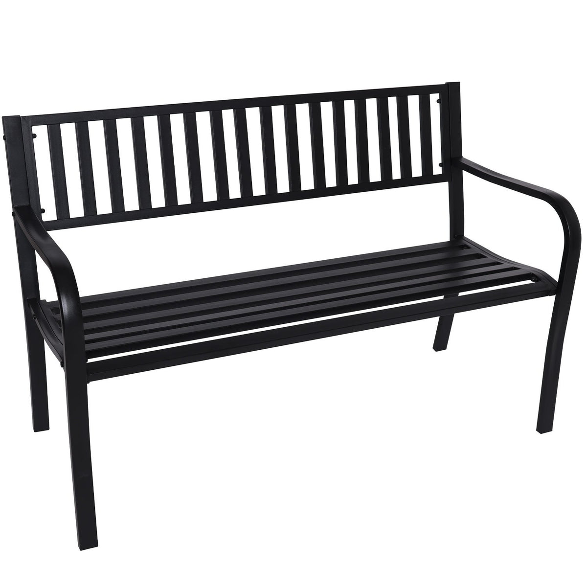 Wallaroo Steel Outdoor Garden Bench | Modern
