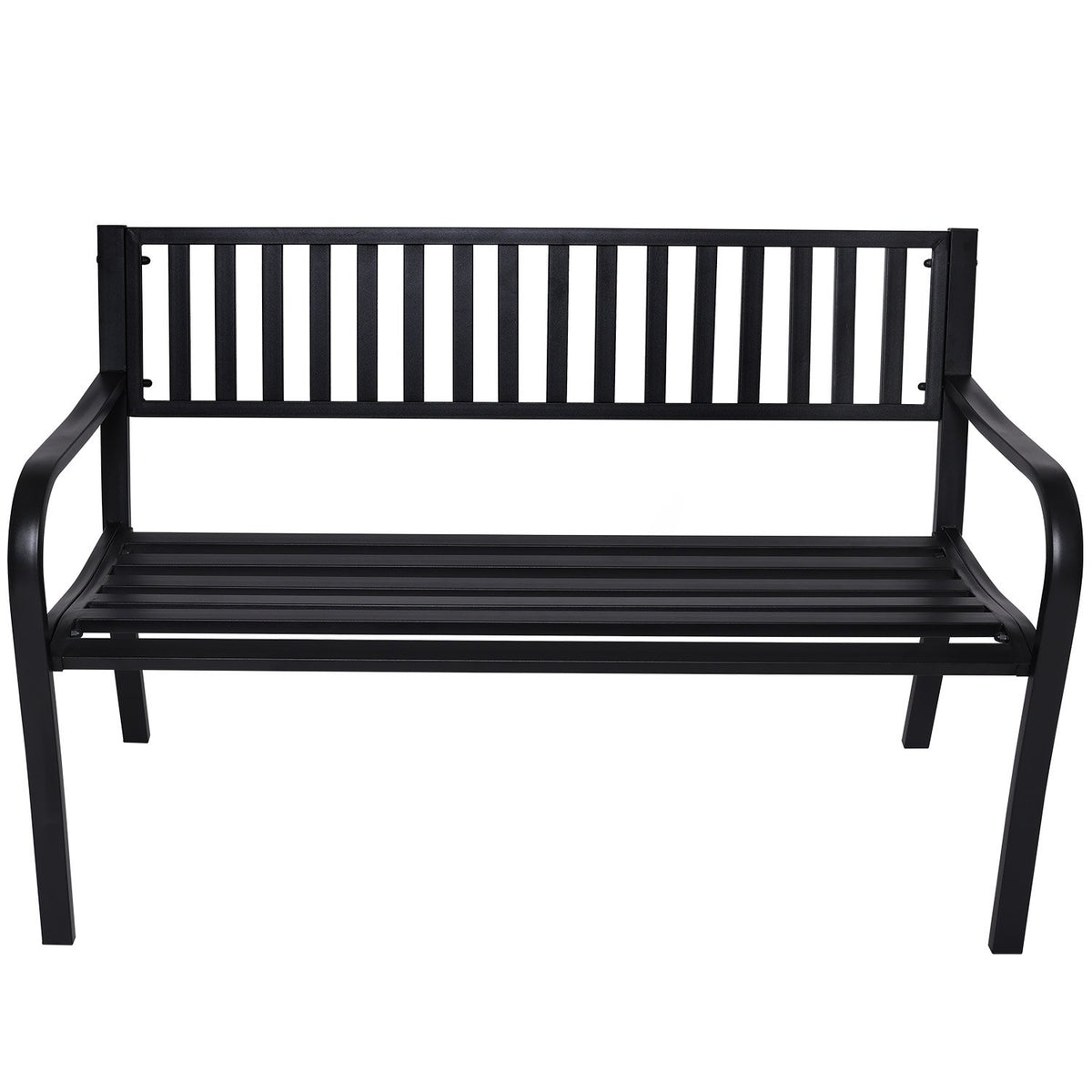 Wallaroo Steel Outdoor Garden Bench | Modern