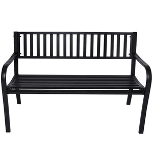 Wallaroo Steel Outdoor Garden Bench | Modern