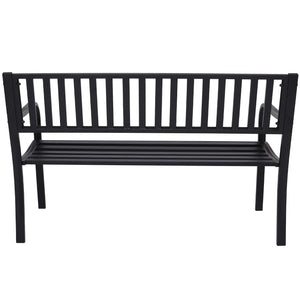 Wallaroo Steel Outdoor Garden Bench | Modern