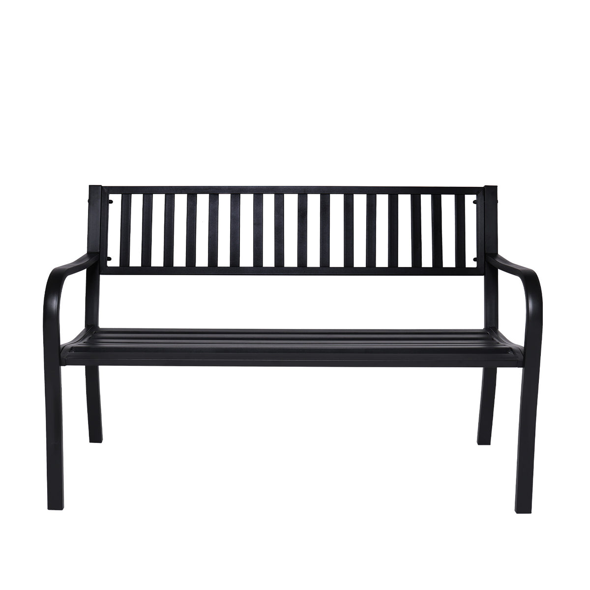 Wallaroo Steel Outdoor Garden Bench | Modern