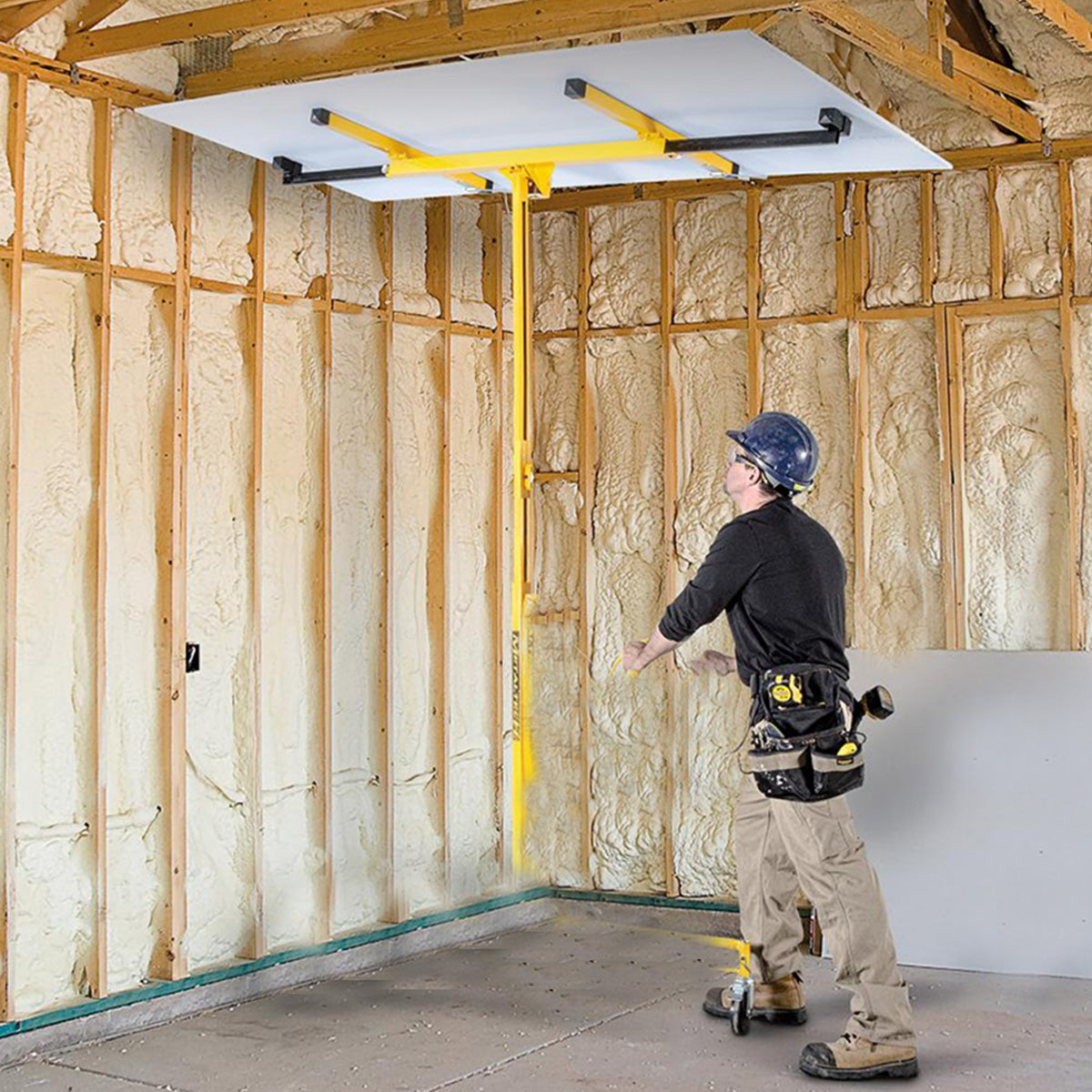 Kartrite Plaster Drywall Panel Hoist Lifter | 11FT | Heavy-Duty Sheet Lifter