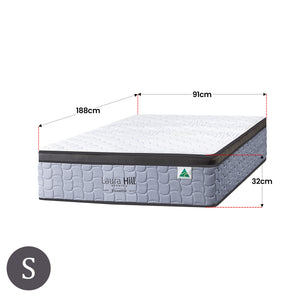 Laura Hill Premium Mattress | Essential Australian Made | Single Size