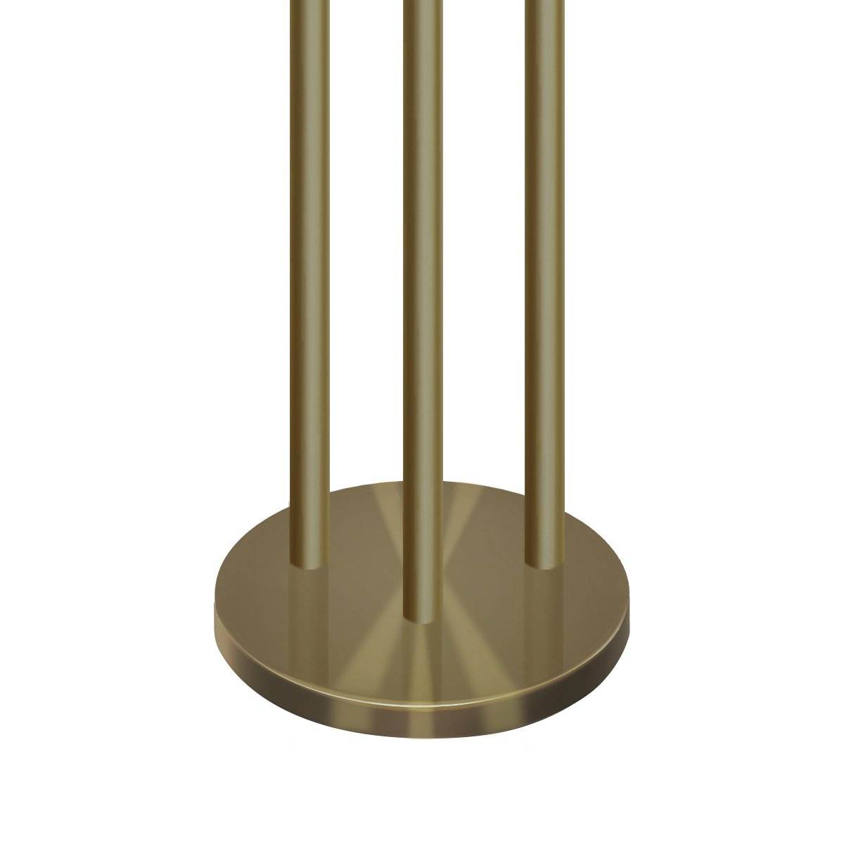 Three Metal Shade Floor Lamp | Industrial Style