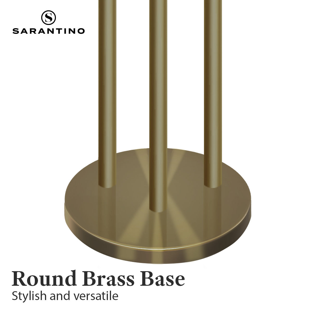 Three Metal Shade Floor Lamp | Industrial Style