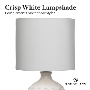 Ceramic Table Lamp in Cream | Simple, Elegant Lighting