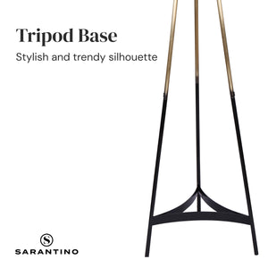 Metal Tripod Electric Floor Lamp | Gradient Finish