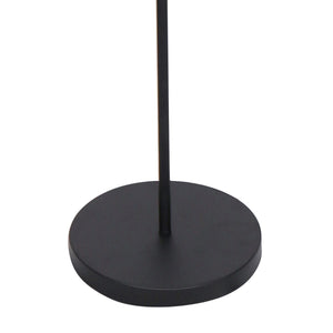 3-Light Black Metal Floor Lamp | Industrial Modern Design
