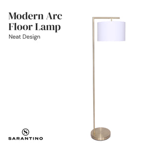 90-Degree Modern Arc Floor Lamp | Sleek and Adjustable