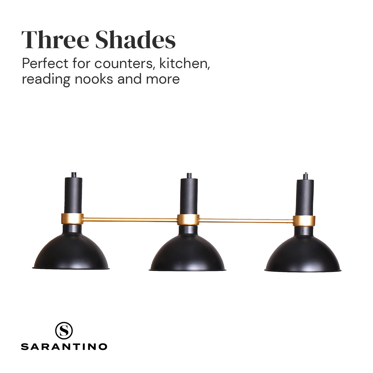 3-Light Hanging Pendant Lamp | Sleek and Modern Design