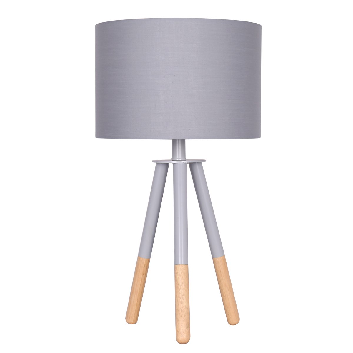 Tripod Desk Lamp in Metal & Wood | Nordic Minimalist Design