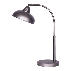 Table Lamp | Industrial Chic Adjustable Angle | Dark Grey