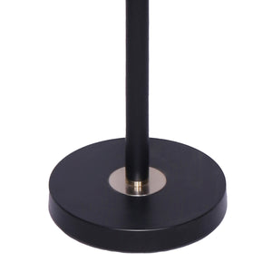 Black/Brass Finish Reading Light | Electric Table Lamp with Adjustable Arm