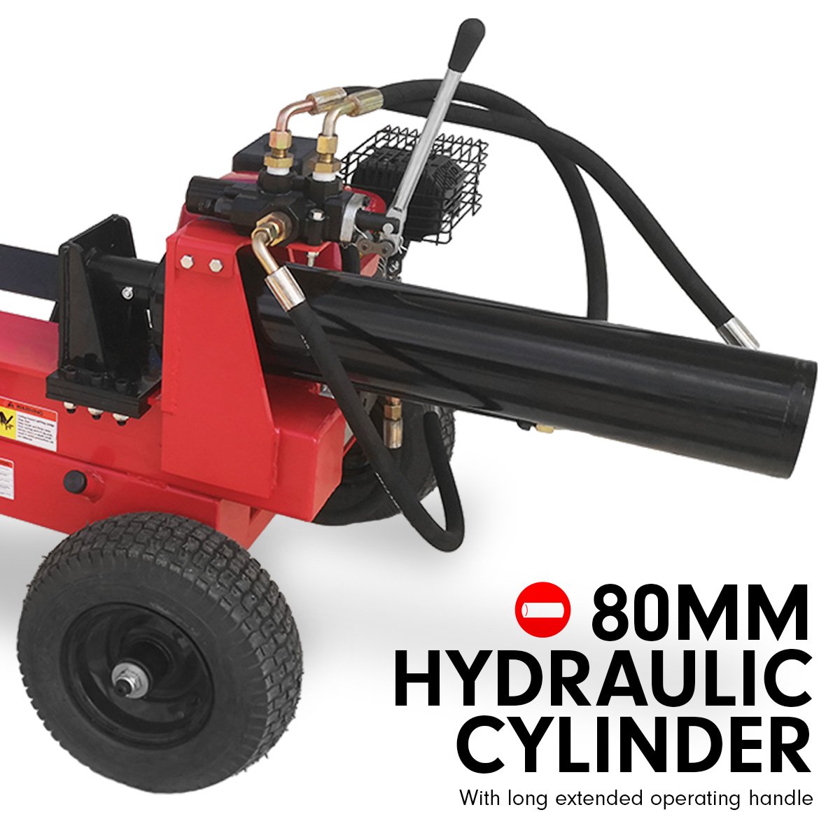 Ducar Log Splitter | Petrol | 20 Ton Hydraulic | Timber & Firewood Cutter