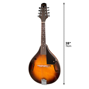 Karrera Traditional Mandolin | Sunburst