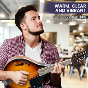 Karrera Traditional Mandolin | Sunburst