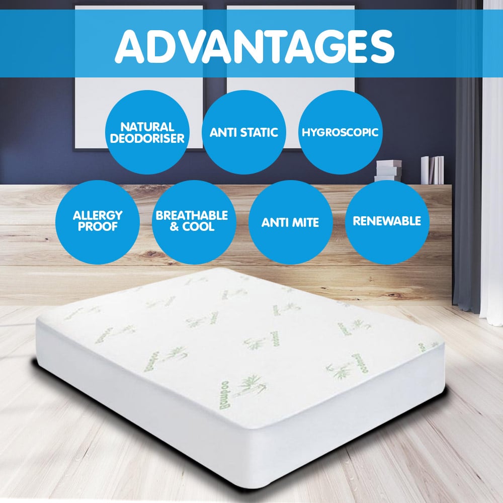 Laura Hill Bamboo Mattress Protector | King