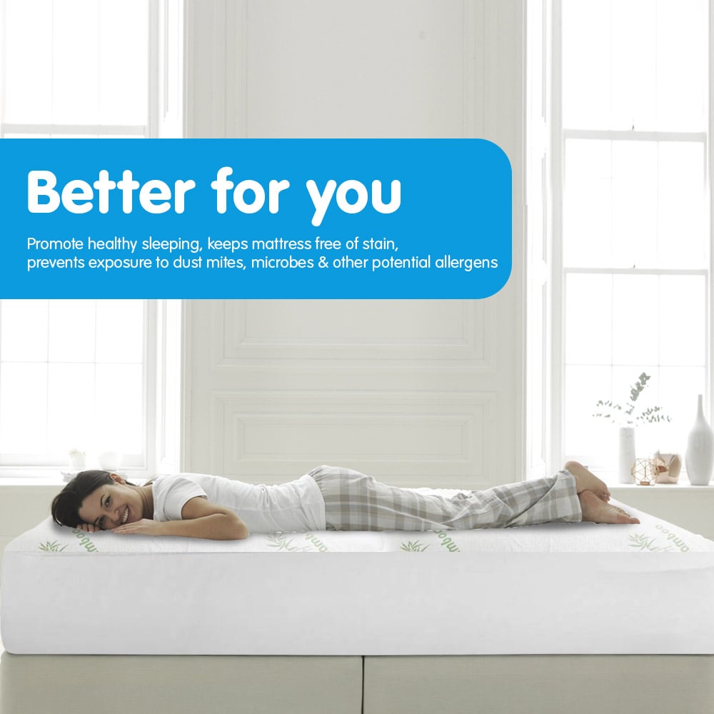 Laura Hill Bamboo Mattress Protector | Single