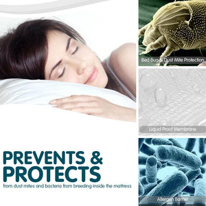 Laura Hill Luxury Cool Max Comfortable Fully Fitted Bed Mattress Protector | King