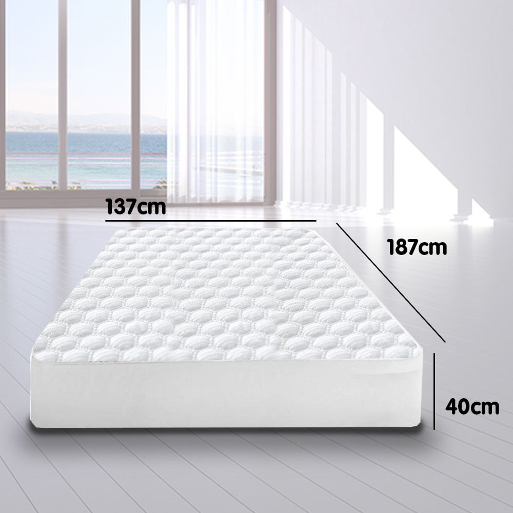 Laura Hill Luxury Cool Max Fully Fitted Mattress Protector | King Single Size