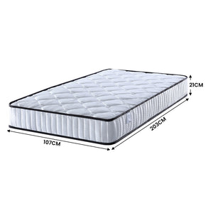 Laura Hill King Single Mattress | Pocket Spring | High Density Foam | For Bed