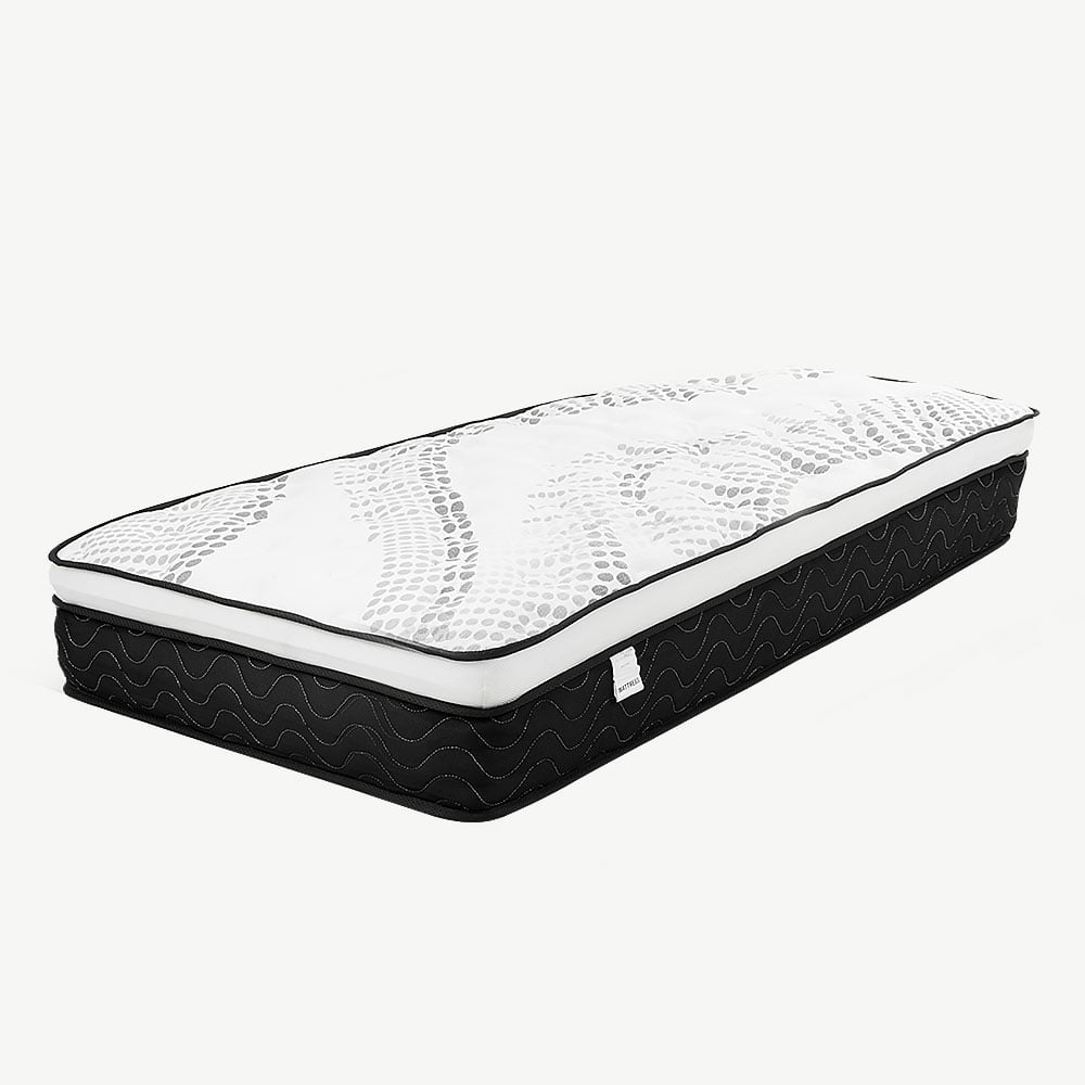 Laura Hill Double Mattress | Euro Top | 5 Zone Spring Foam | 32cm | Topper