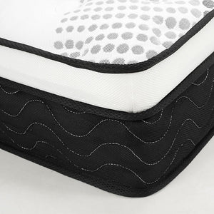 Laura Hill Double Mattress | Euro Top | 5 Zone Spring Foam | 32cm | Topper