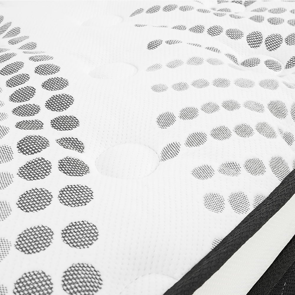 Laura Hill Double Mattress | Euro Top | 5 Zone Spring Foam | 32cm | Topper