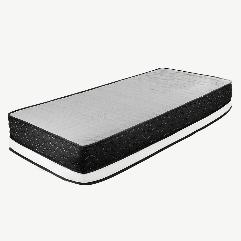 Laura Hill Double Mattress | Euro Top | 5 Zone Spring Foam | 32cm | Topper