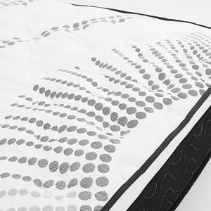 Laura Hill King Single Double Mattress | Euro Top | 5 Zone Spring Foam | 32cm