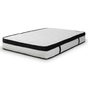 Laura Hill Queen Mattress | Euro Top | 5 Zone Spring Foam | 32cm | Bedding Pocket