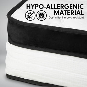 Laura Hill Single Mattress | Euro Top | 5 Zone Spring Foam | 32cm