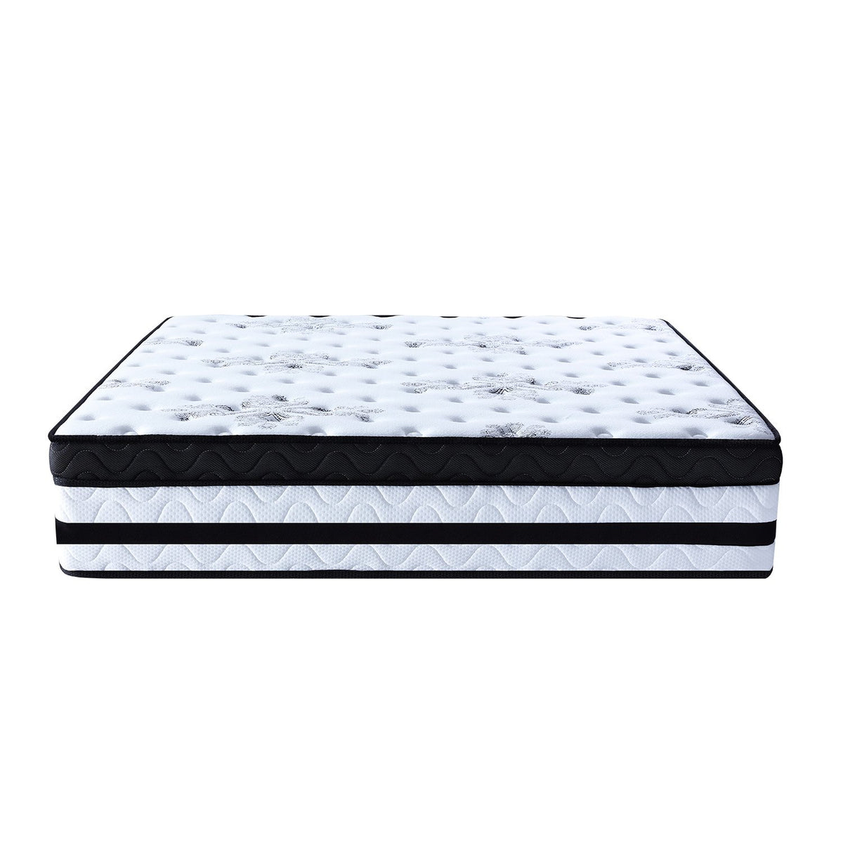 Laura Hill King Mattress | Euro Top | 5 Zone Spring Foam | 34cm | Bedding