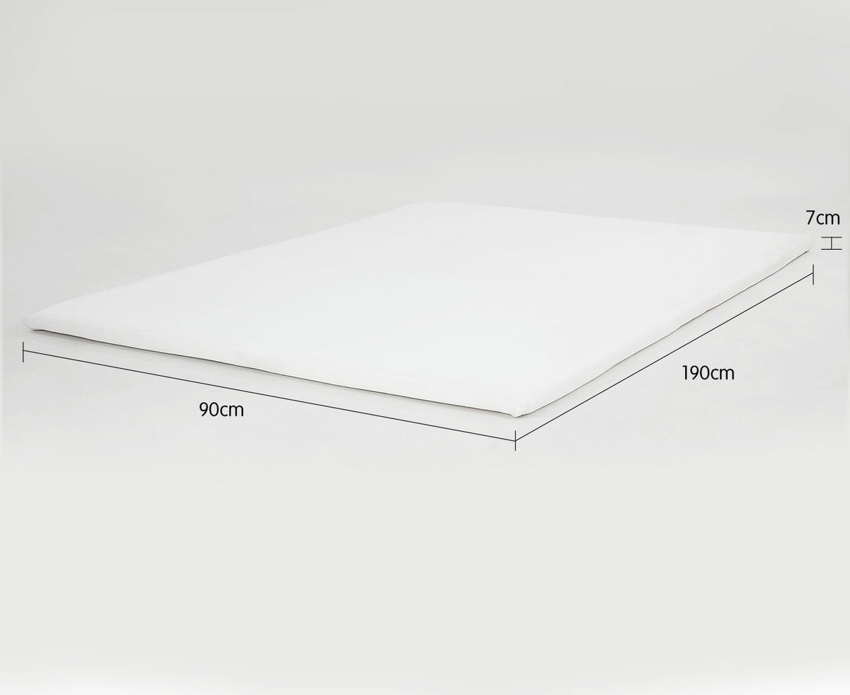 Laura Hill High Density Mattress Foam Topper | 7cm | Single Size