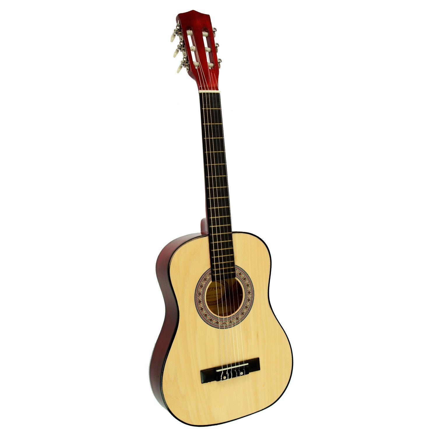 Karrera Children's Guitar | Wooden 34in Acoustic | Natural | Great for Beginners